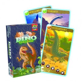 Jeu de cartes dinosaures Dino Challenge Noir